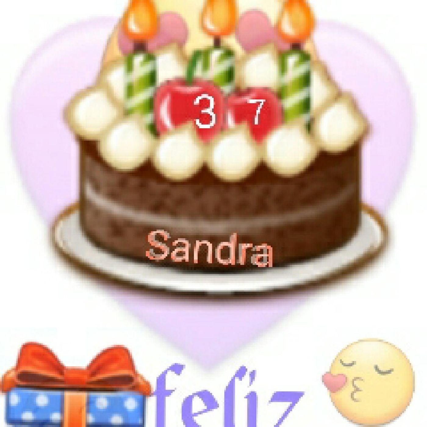 FELIZ ANIVERSÁRIO SANDRA.