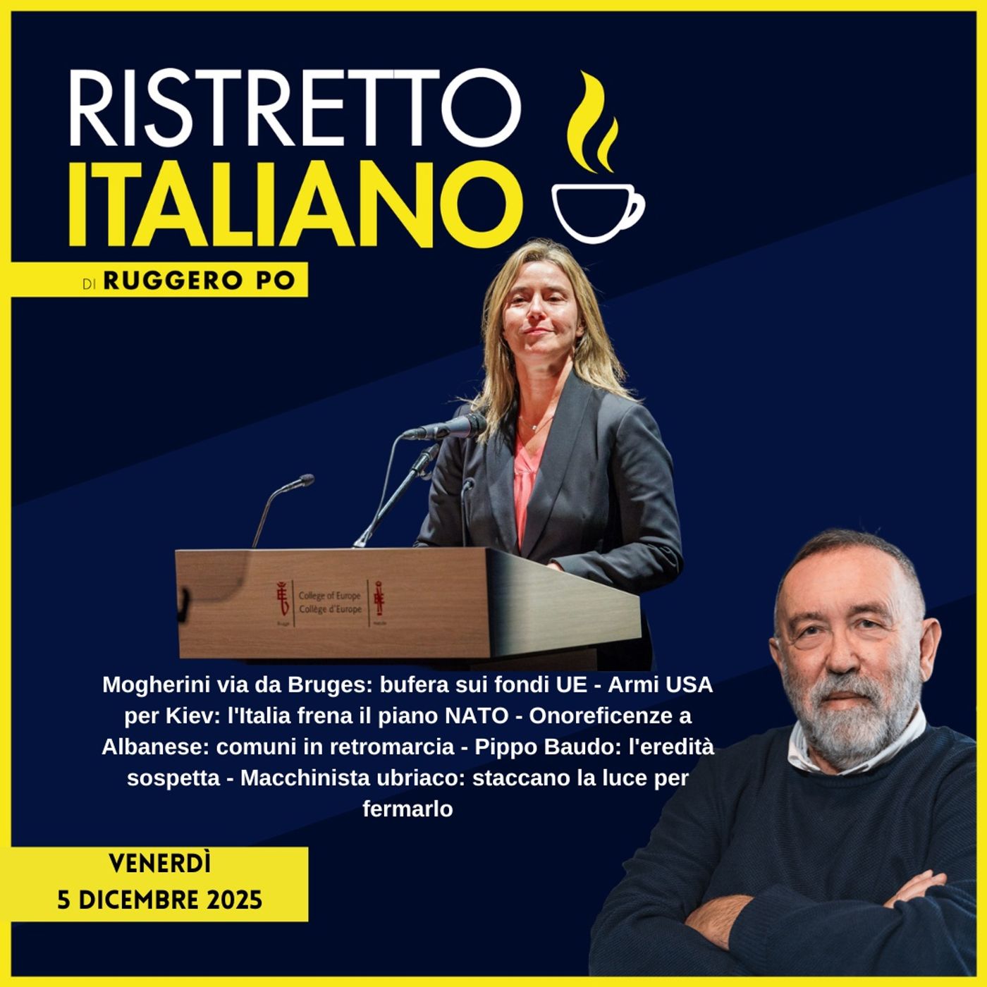 Ristretto Italiano - 5 dicembre 2025 episode artwork