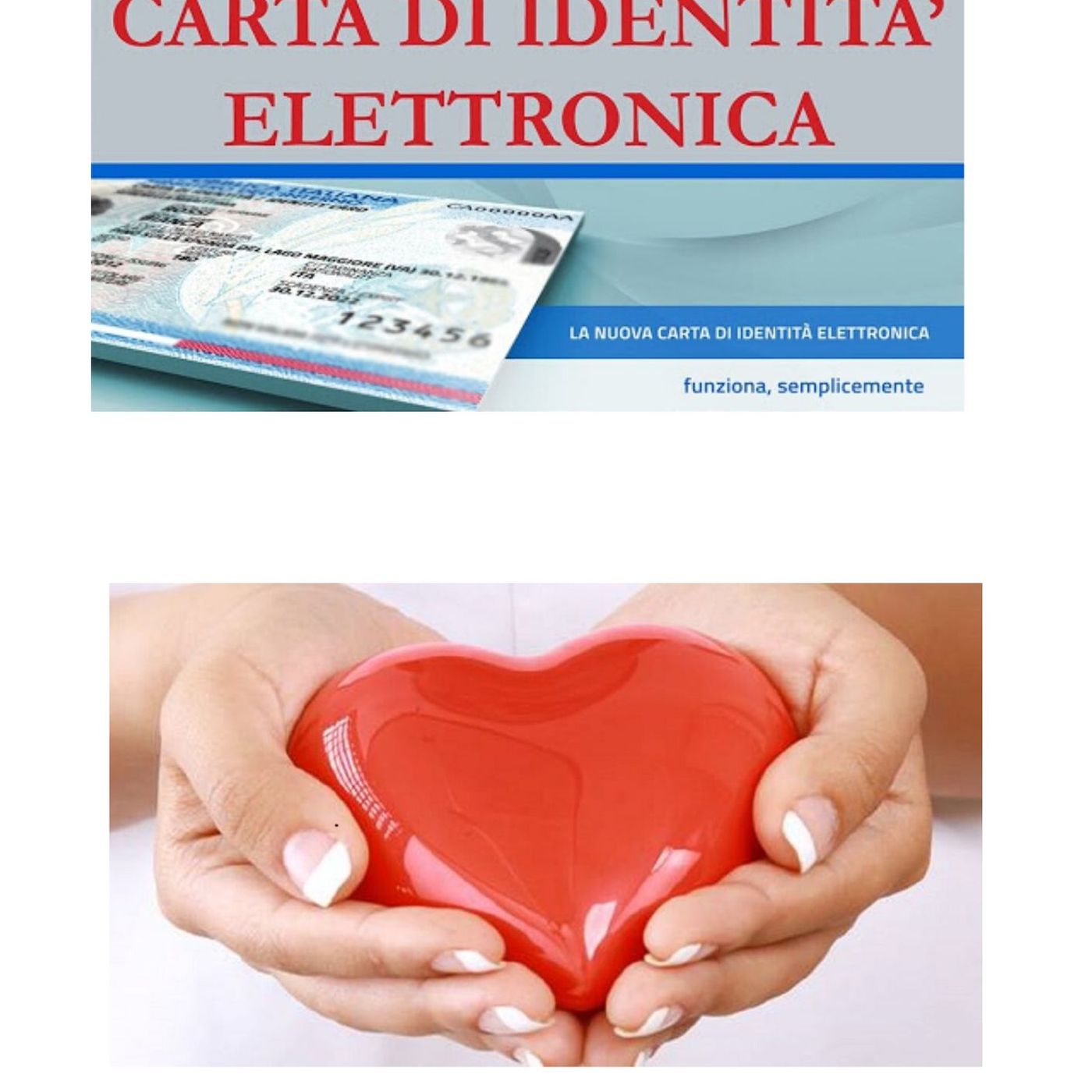 CARTA' D'IDENTITA' ELETTRONICA  E DONAZIONE DI ORGANI episode artwork