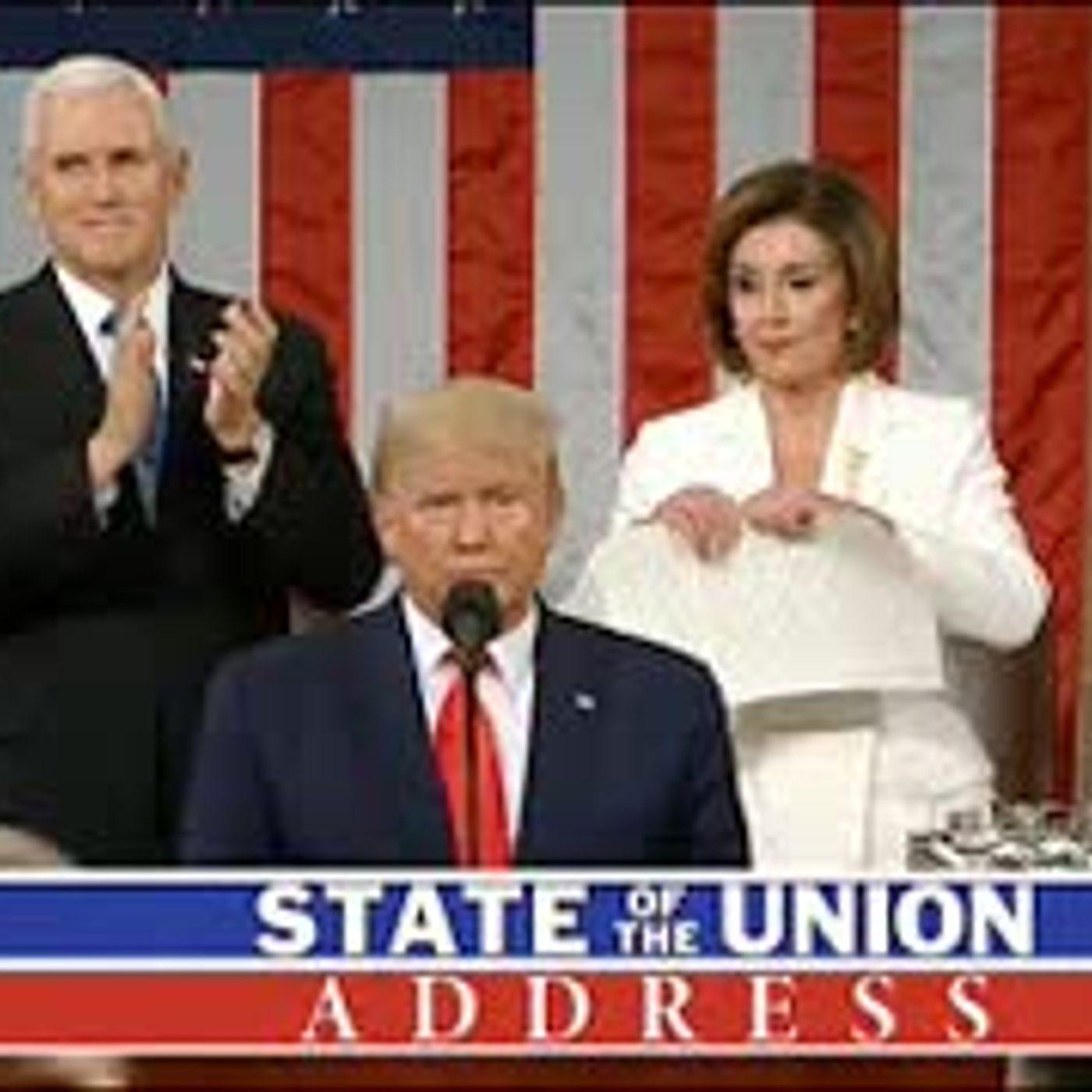 Trump and Pelosi Diss Each Other at SOTU episode artwork