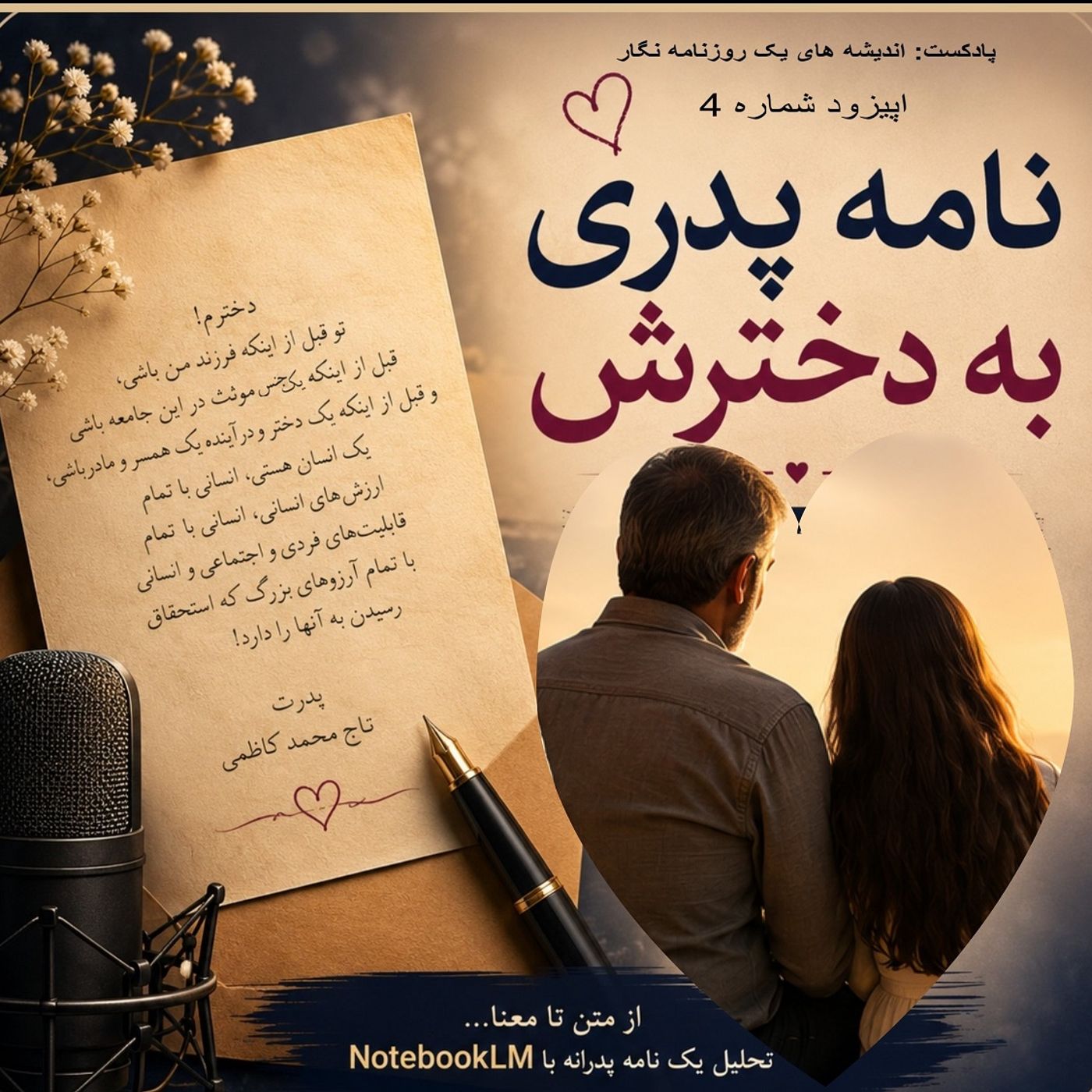 نامه پدری به دخترش