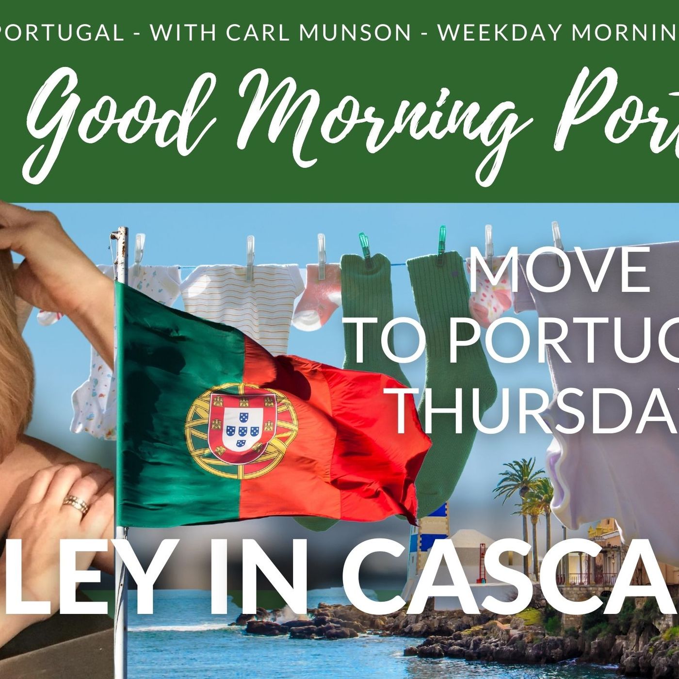 Move to Portugal Thursday: Wiley in Cascais on Good Morning Portugal!