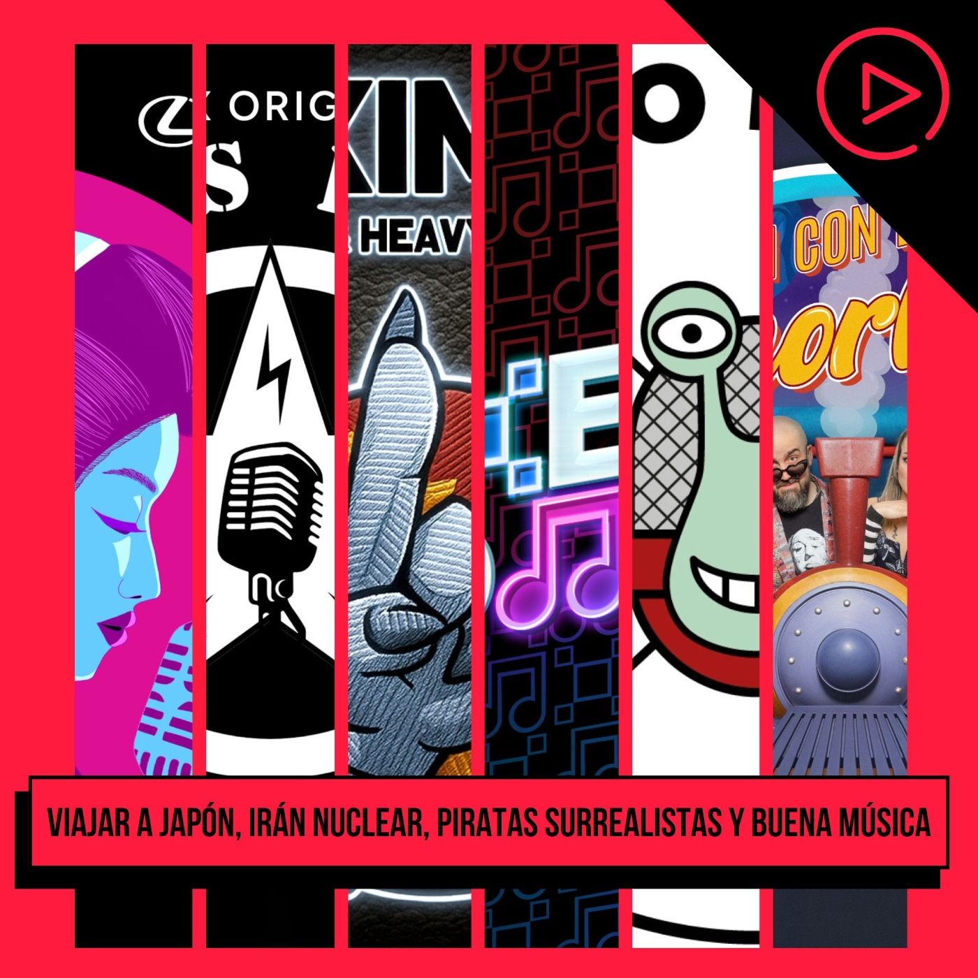 Cap. 90 - Viajar a Japón y parques de atracciones, Irán nuclear, piratas surrealistas y buena música episode artwork