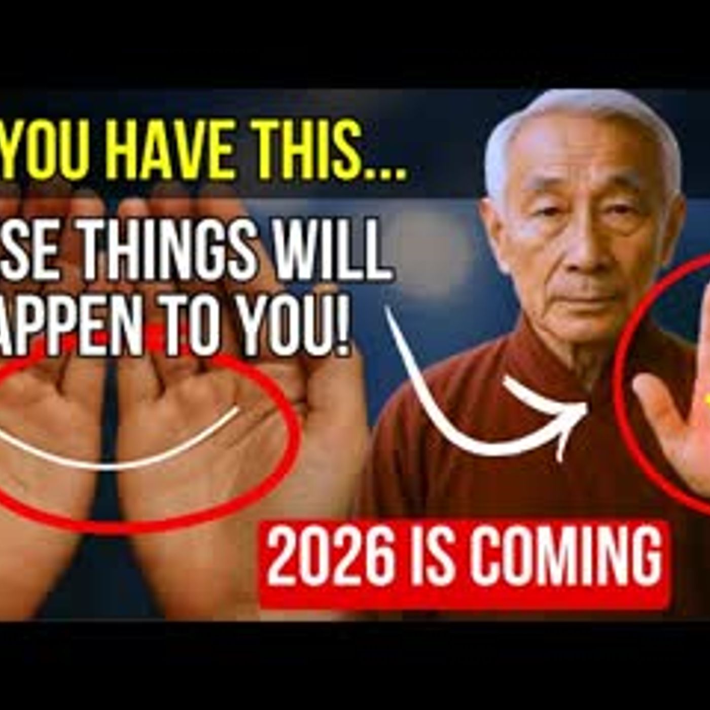 If You Have a 🌙 CRESCENT MOON or 'M' on Your Palm, These things will happen to you in 2026! SHOCKING