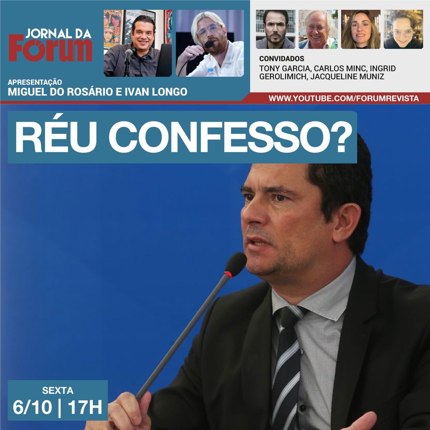 Desmascarado ao vivo, Moro apela pra "prescrição" | "Julgamento" em Bangu 3 e a narcomilícia do Rio episode artwork