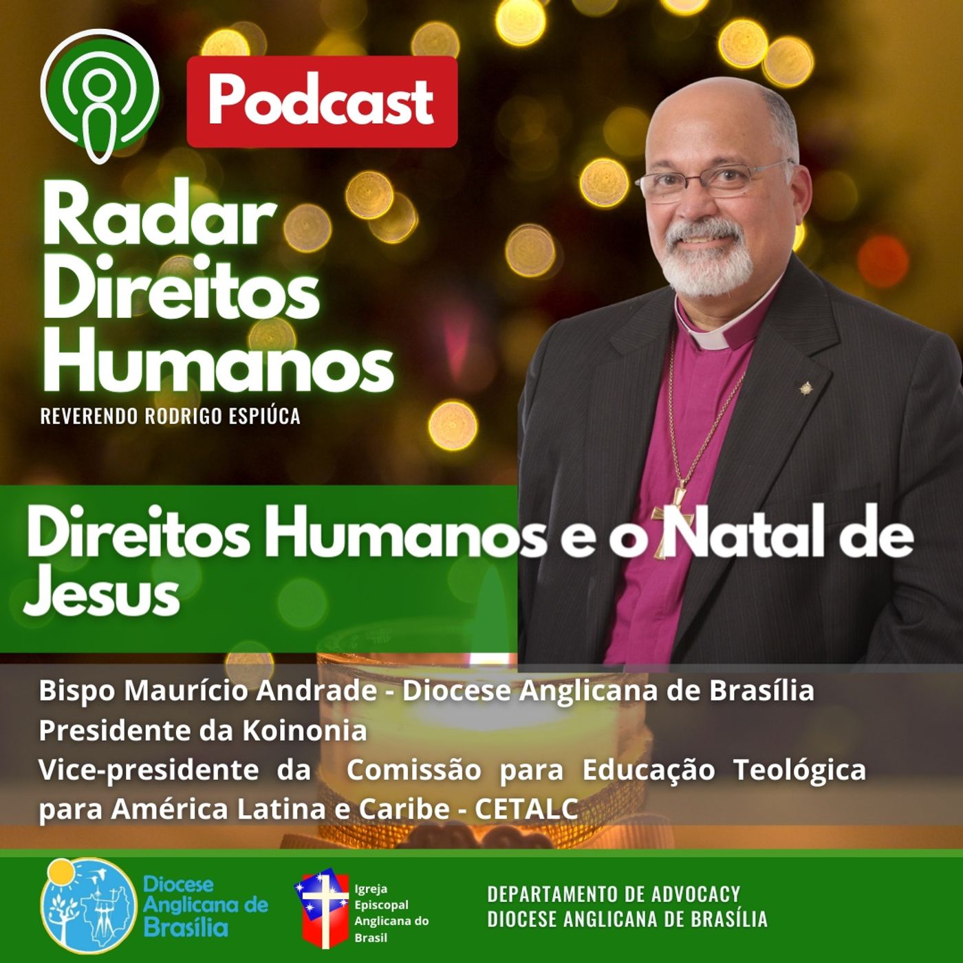 #054 - Direitos Humanos e o Natal de Jesus, com o Bispo Maurício Andrade episode artwork