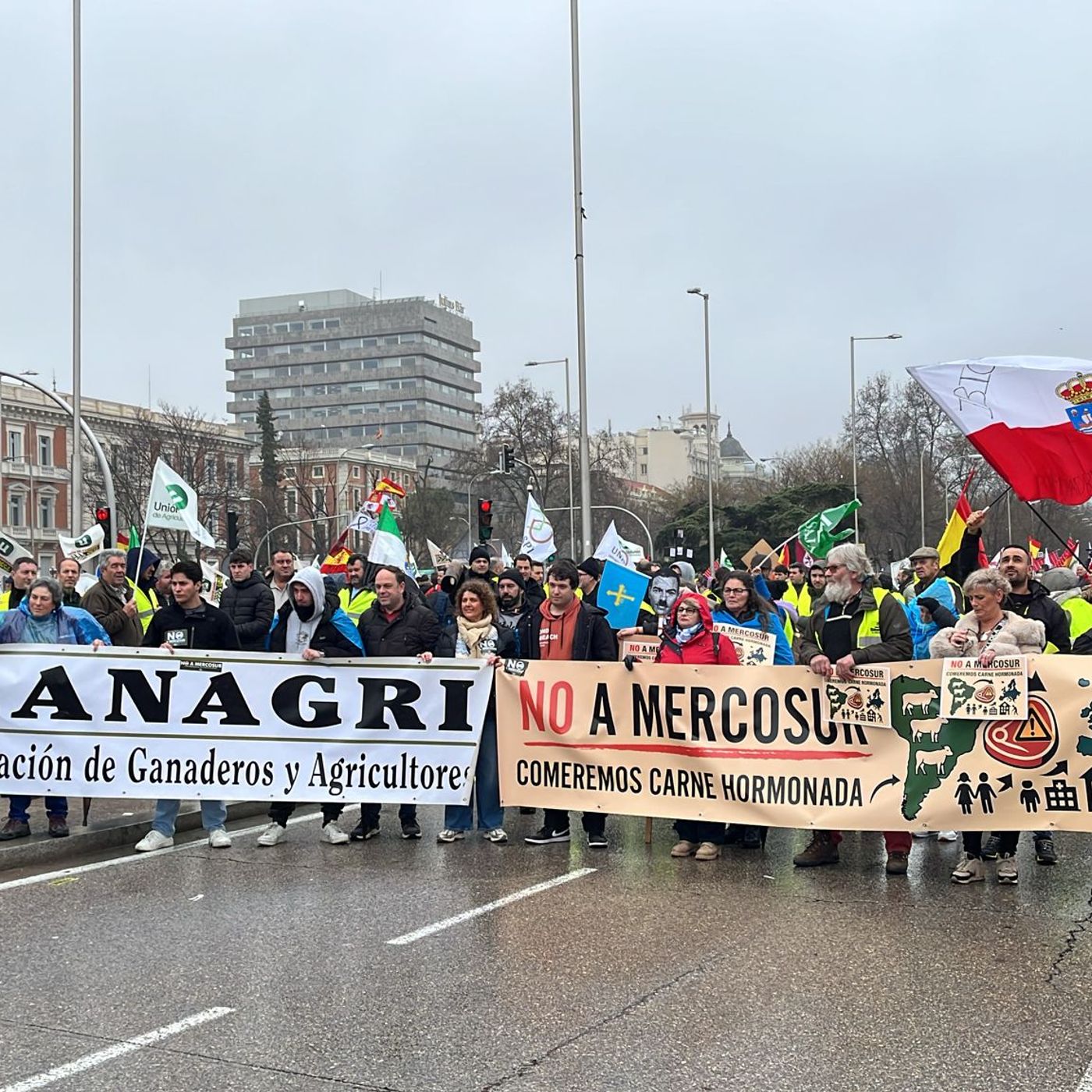 Unión de Uniones rechaza el acuerdo con Mercosur: "Somos agricultores y ganaderos de segunda en nuestra propia tierra"