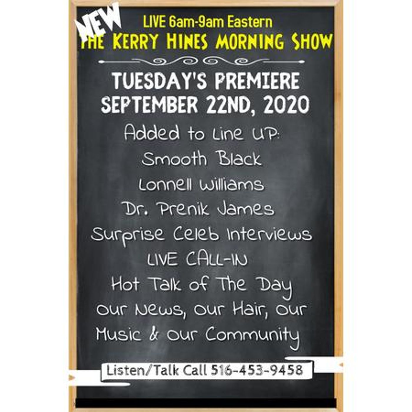 THE HAIR MORNING SHOW WIT\' KERRY HINES