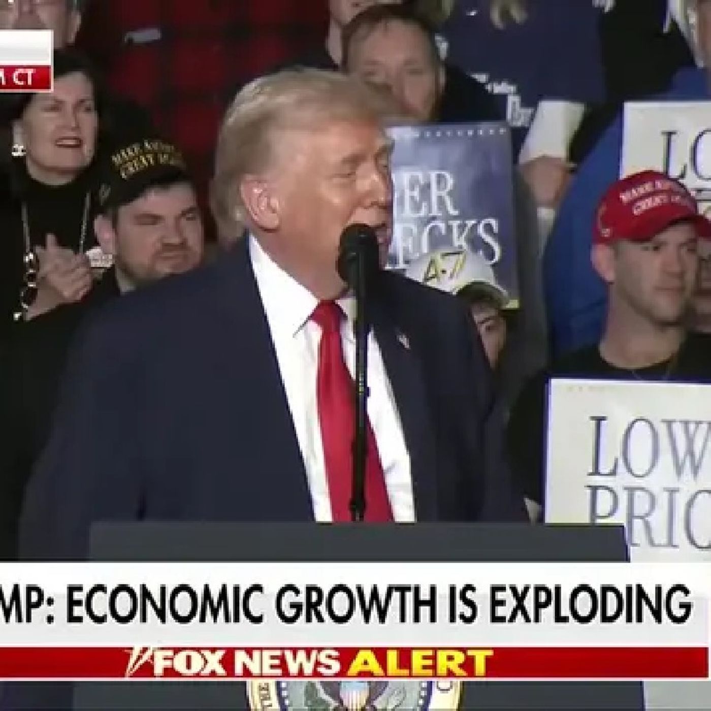 PRESIDENT TRUMP on the stock market, 401(k)s: “I made a lot of people rich. Me, I just keep working." "I made a lot of people rich that I do episode artwork