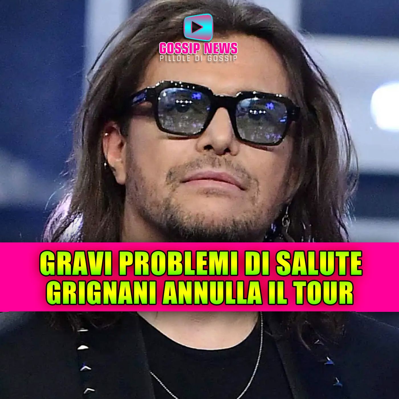 Gianluca Grignani annulla il tour: problemi di salute fermano i concerti