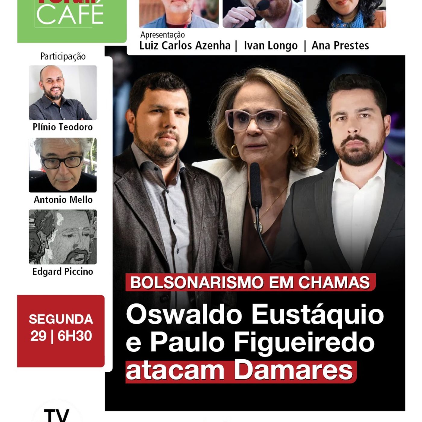 Paulo Figueiredo e Osvaldo Eustáquio atacam Senadora Damares por não se alinhar a Flávio Bolsonaro episode artwork