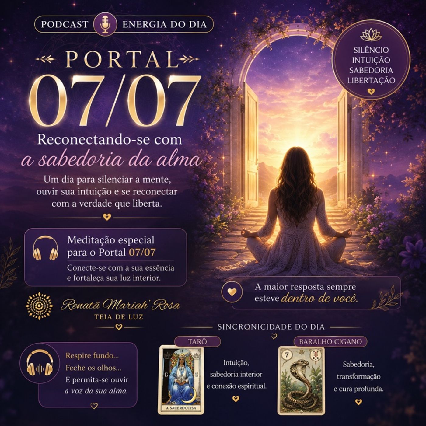 Meditação Guiada – Portal 07/07 episode artwork