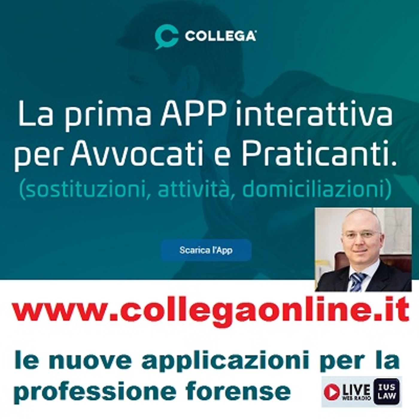 Sostituzione Udienze o Adempimenti di Cancelleria? Ecco la Prima APP per #Avvocati e #Praticanti a ciò dedicata: CollegaOnLine.it