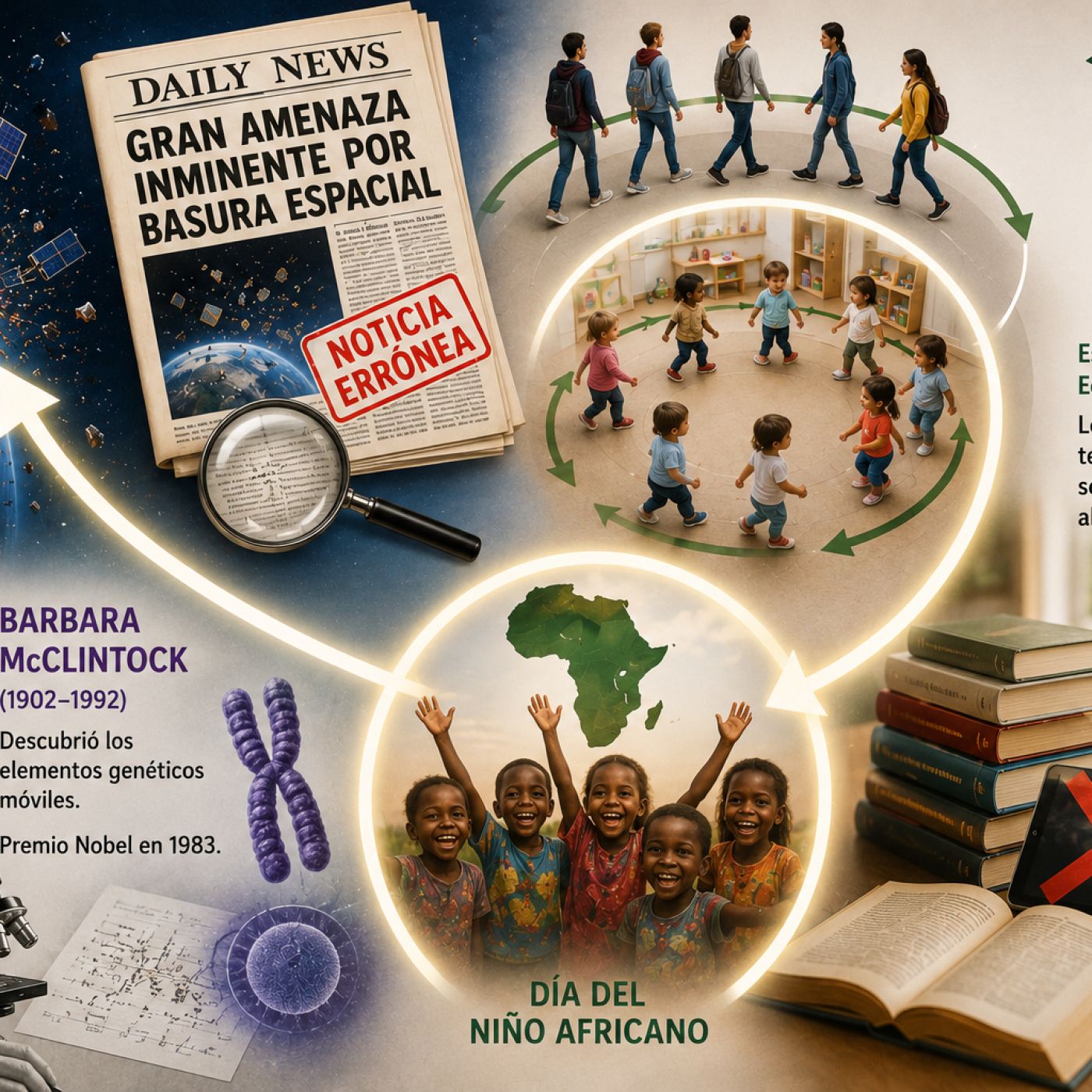 Basura espacial, Caminar, la escuela y Barbara McClintock (429) episode artwork