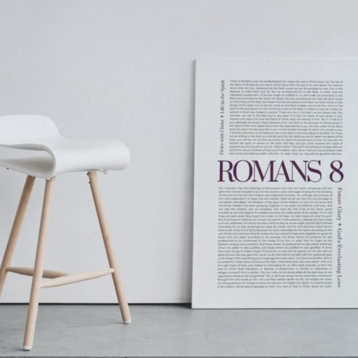 Romans chapter 8 / May 13th / lap 1