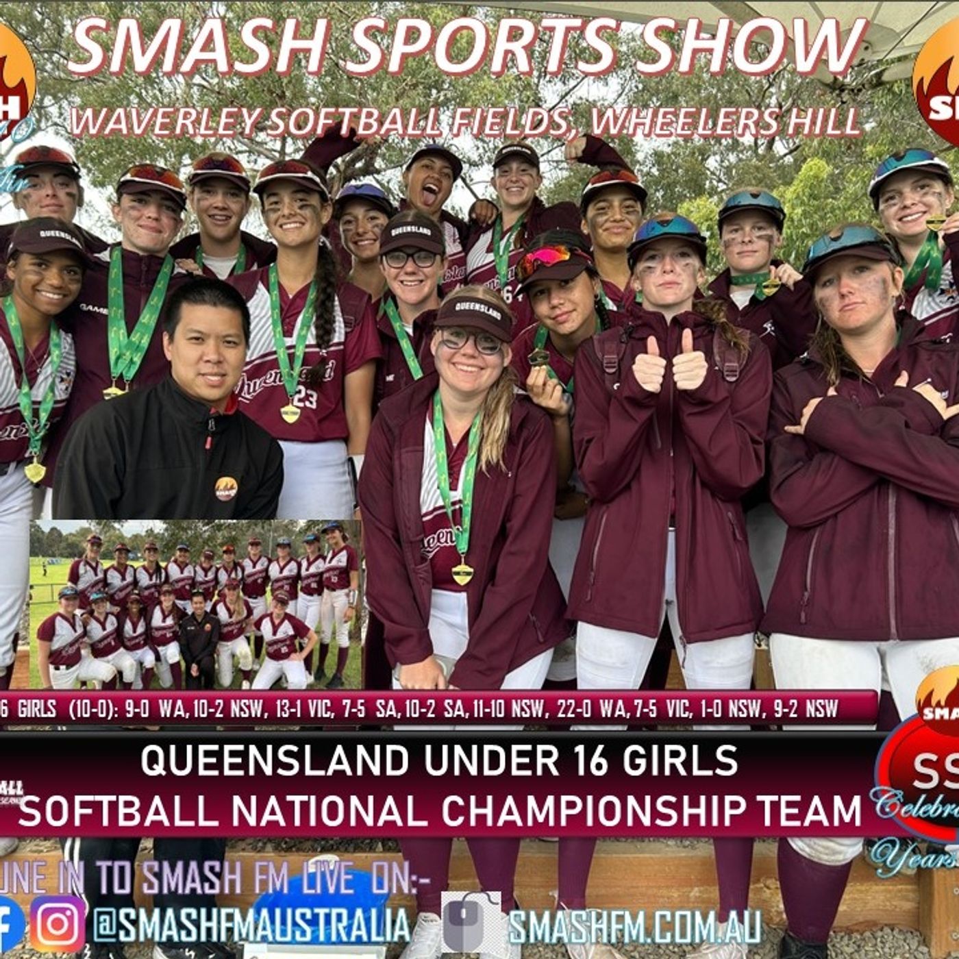 SSS10THYR: Queensland U16 Girls Softball Nationals Champions Post Game Interviews 070124