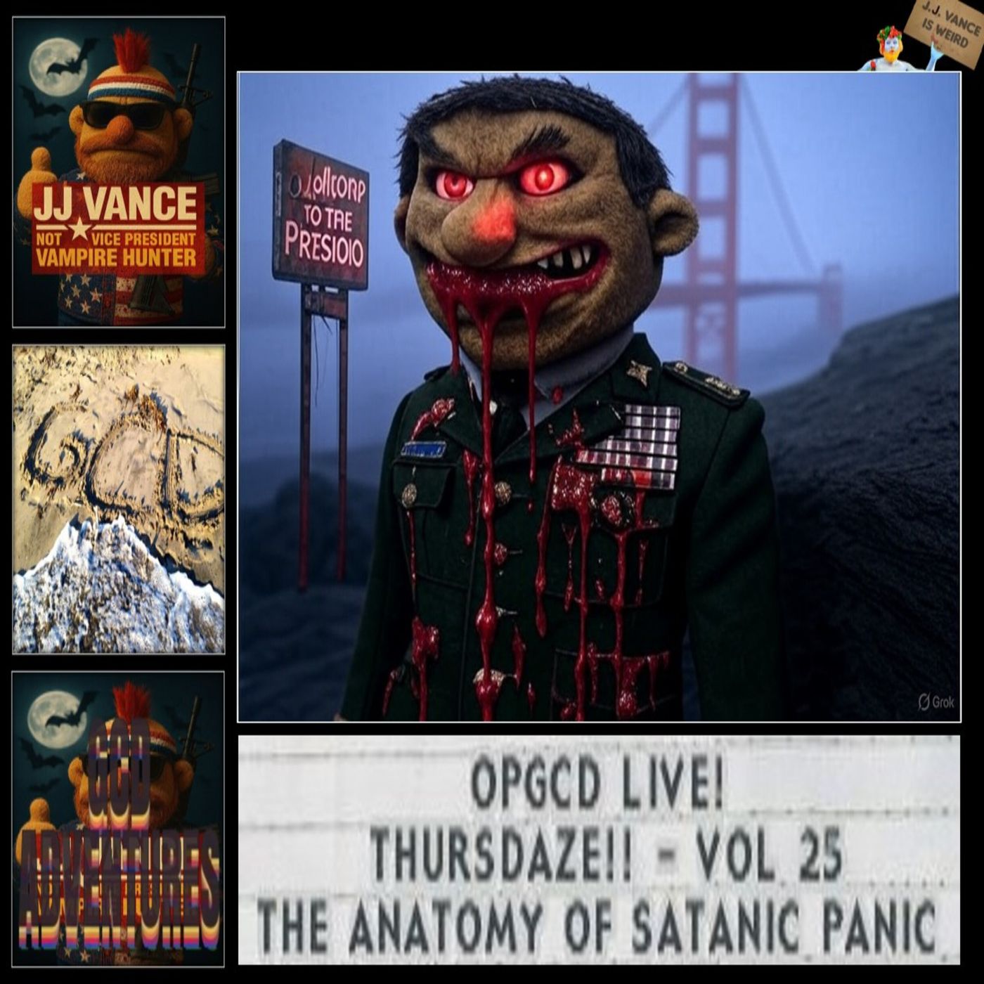 OpGCD Live! Thursdaze!! - Vol 25 - Anatomy of the Satanic Panic! - FREE PATREON PREVIEW