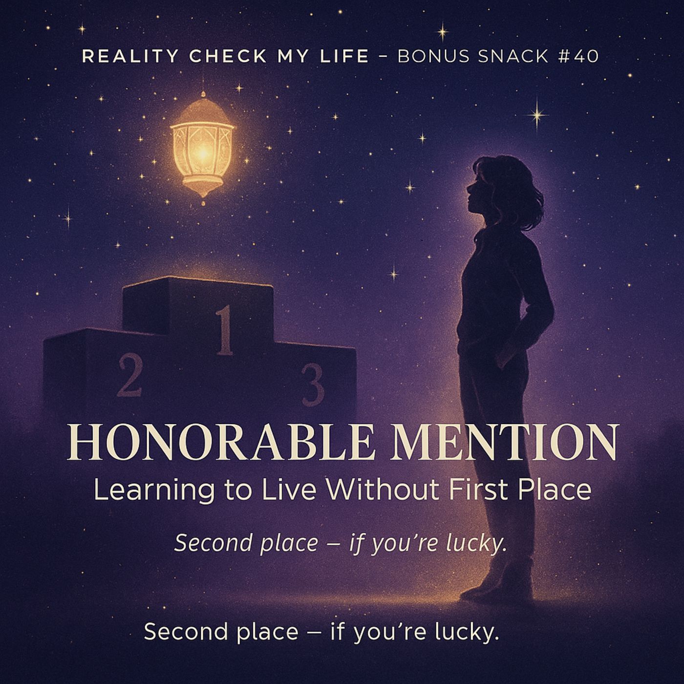 Bonus Snacks E40: Honorable Mention: Learning to Live Without First Place