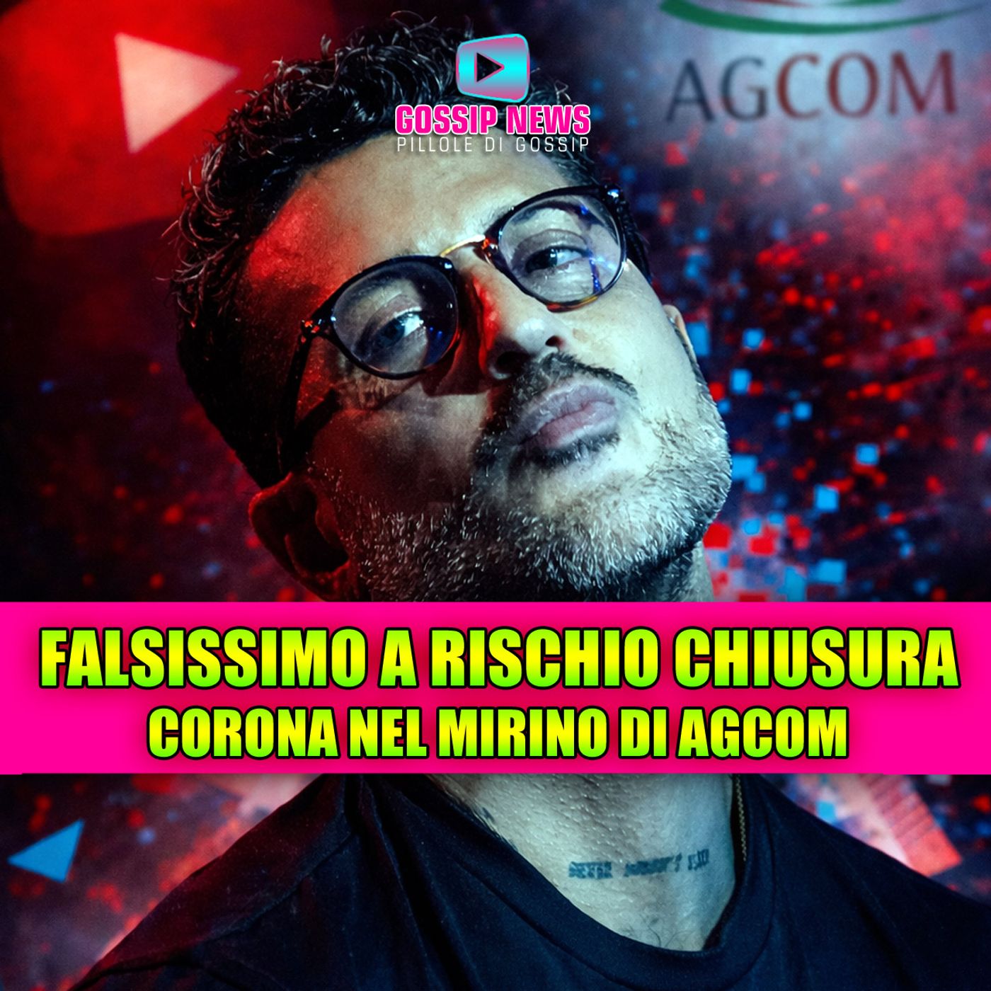 Falsissimo a rischio chiusura: Fabrizio Corona nel mirino di Agcom