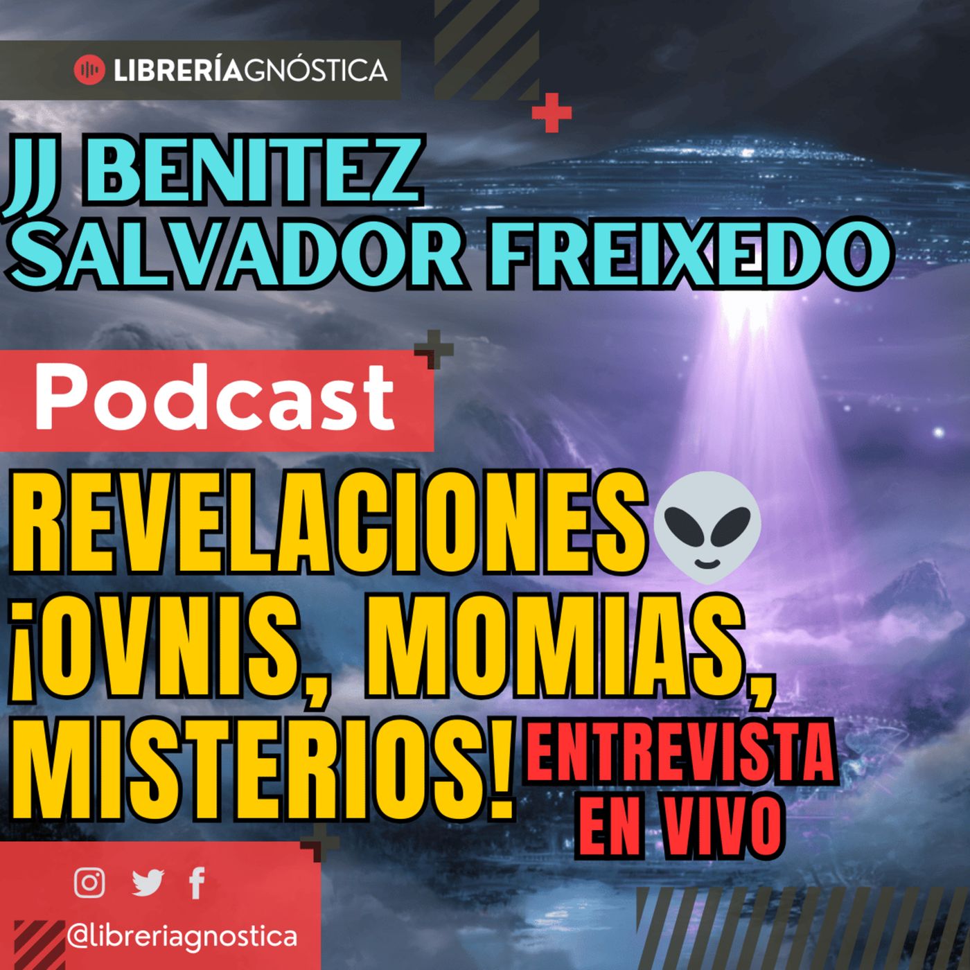 👽 ¡OVNIs, Momias y Misterios! 🛸 Revelaciones de SALVADOR FREIXEDO y J. J. BENÍTEZ 🚀 episode artwork