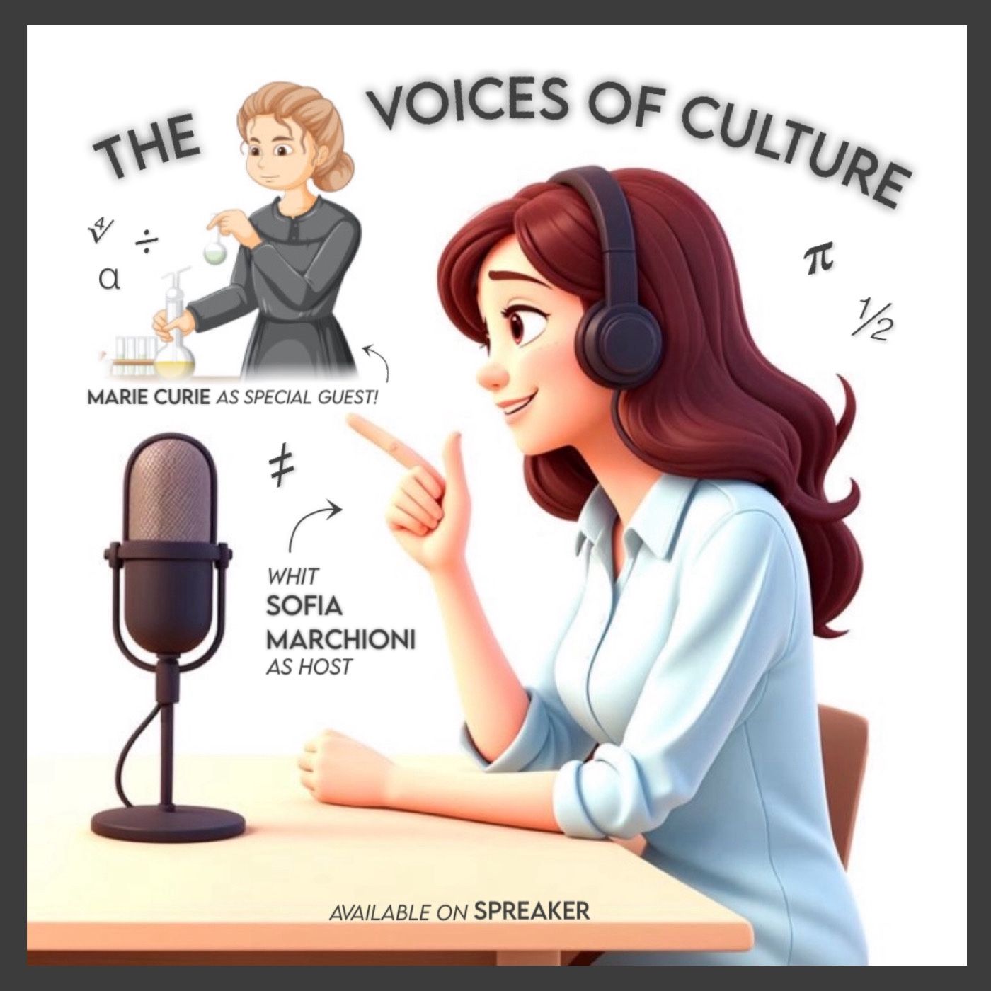 The Voices of Culture: Marie Curie podcast artwork