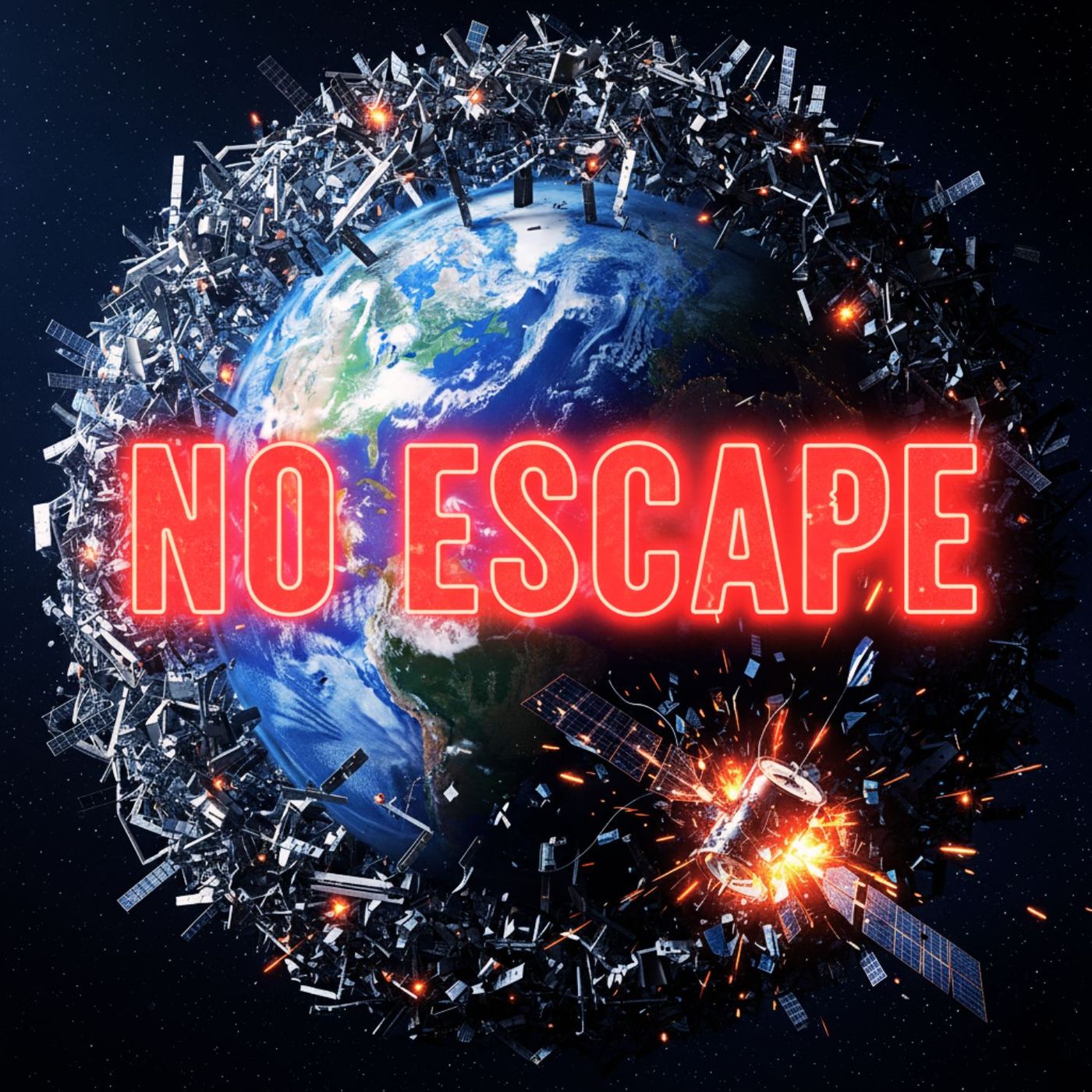 Trapped on Earth: The "Space Junk" Chain Reaction That Ends The Internet
