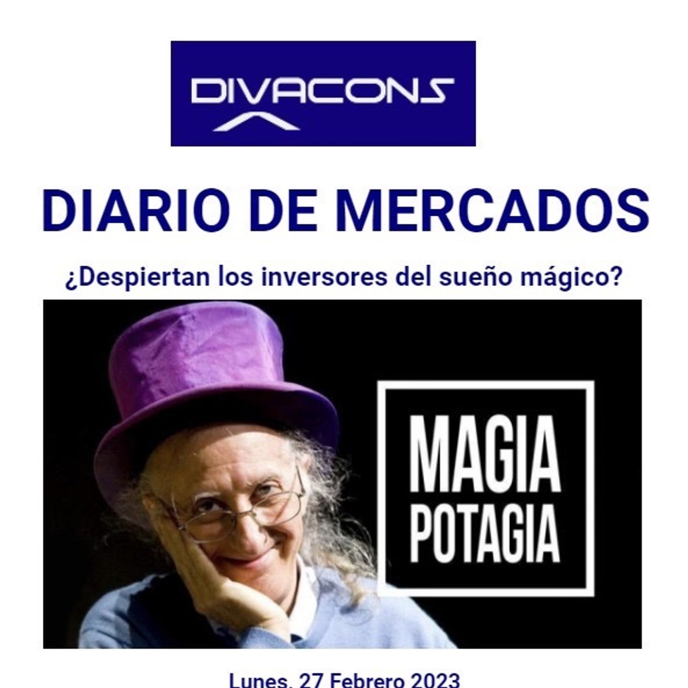 PODCAST DIARIO DE MERCADOS Lunes 27 Febrero episode artwork