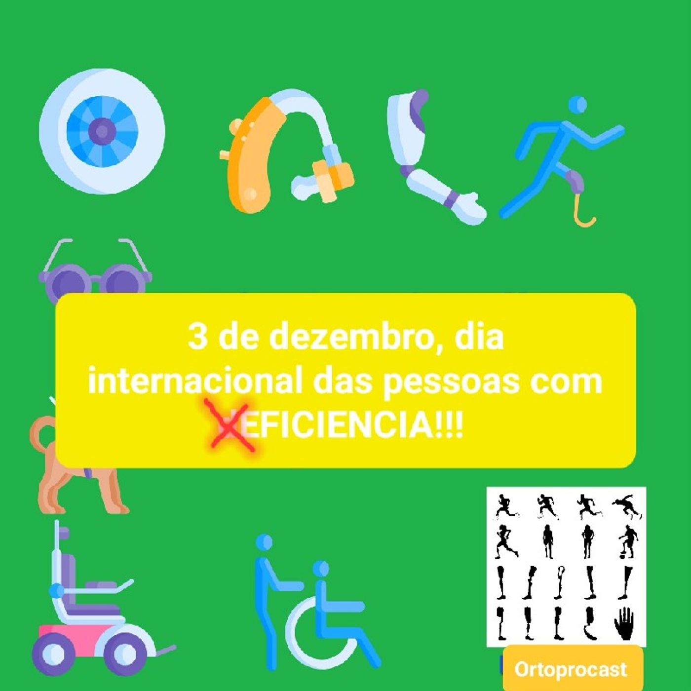 Dia Internacional Das Pessoas Com dEFICIENCIA!!