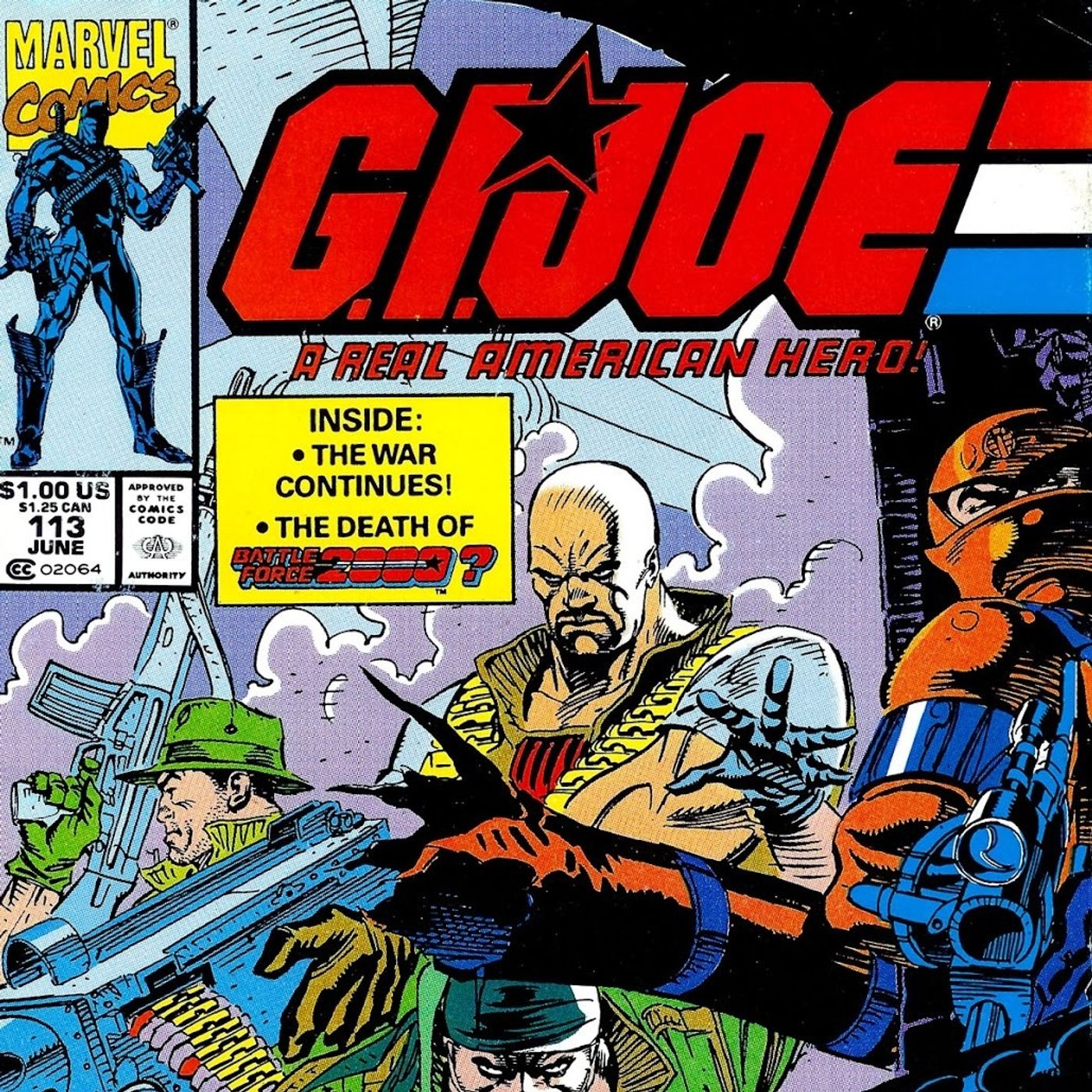 Unspoken Issues #157.2- G.I. Joe: A Real American Hero #112-115 episode artwork