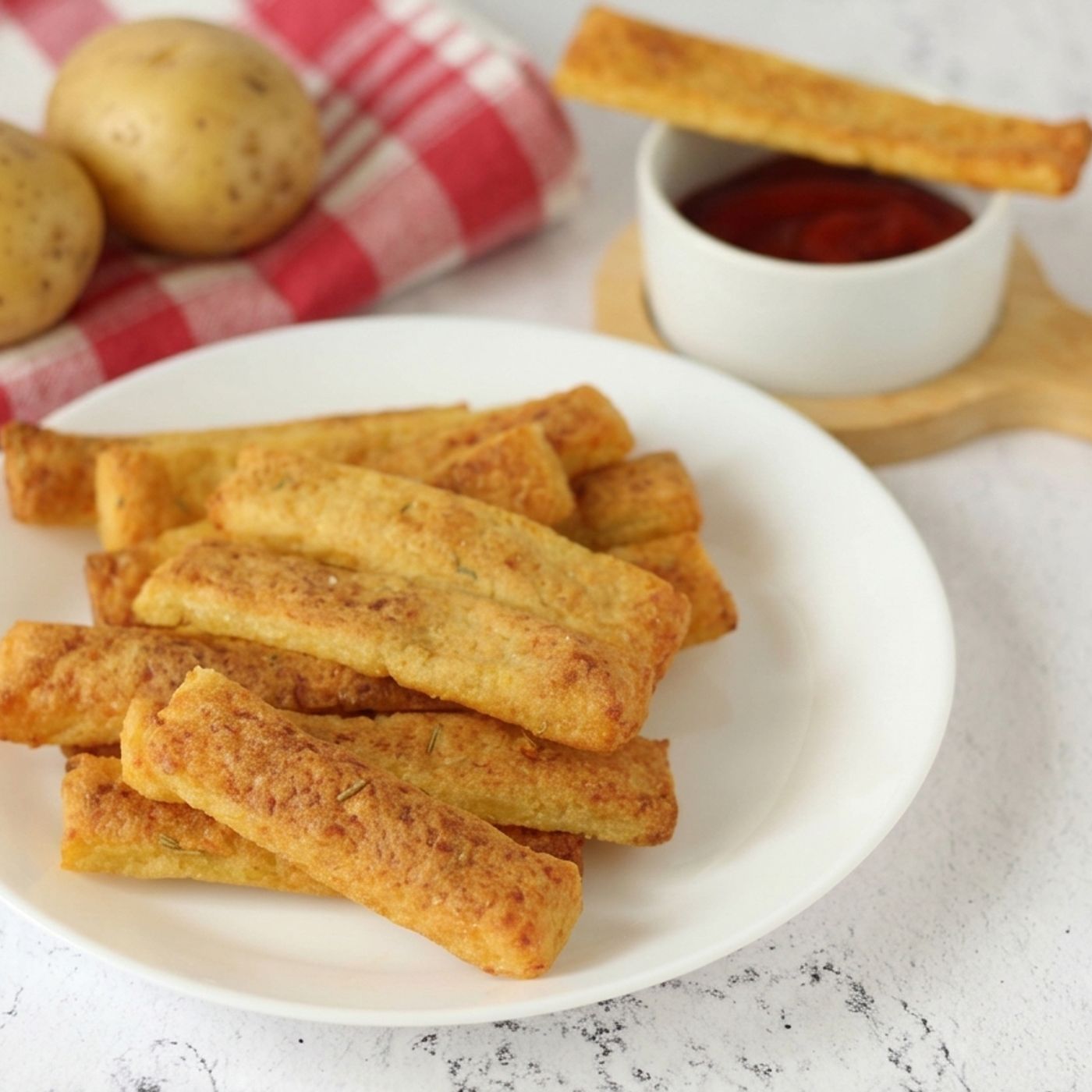 Bastoncini di patate in friggitrice episode artwork