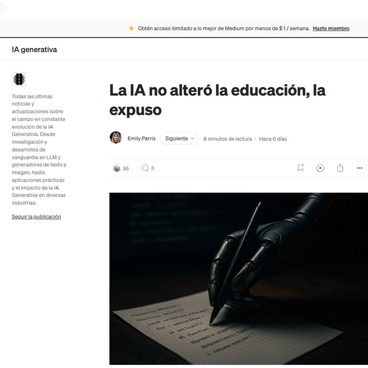 La IA no alteró la educación, la expuso! episode artwork