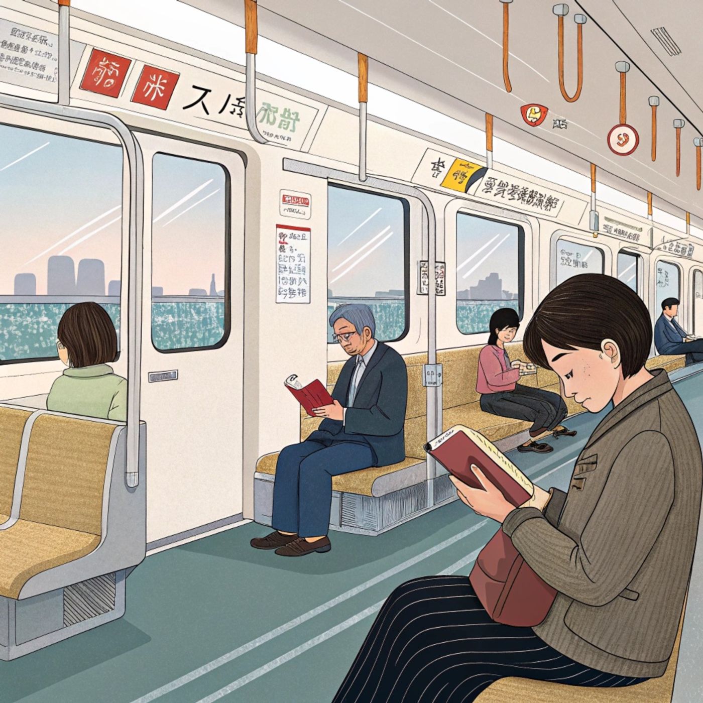 unwritten rules of Japanese train episode artwork