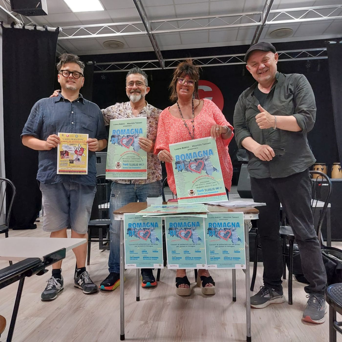 Intervista Luana Babini e Maurizio Tassani presentati da Giordano Sangiorgi episode artwork