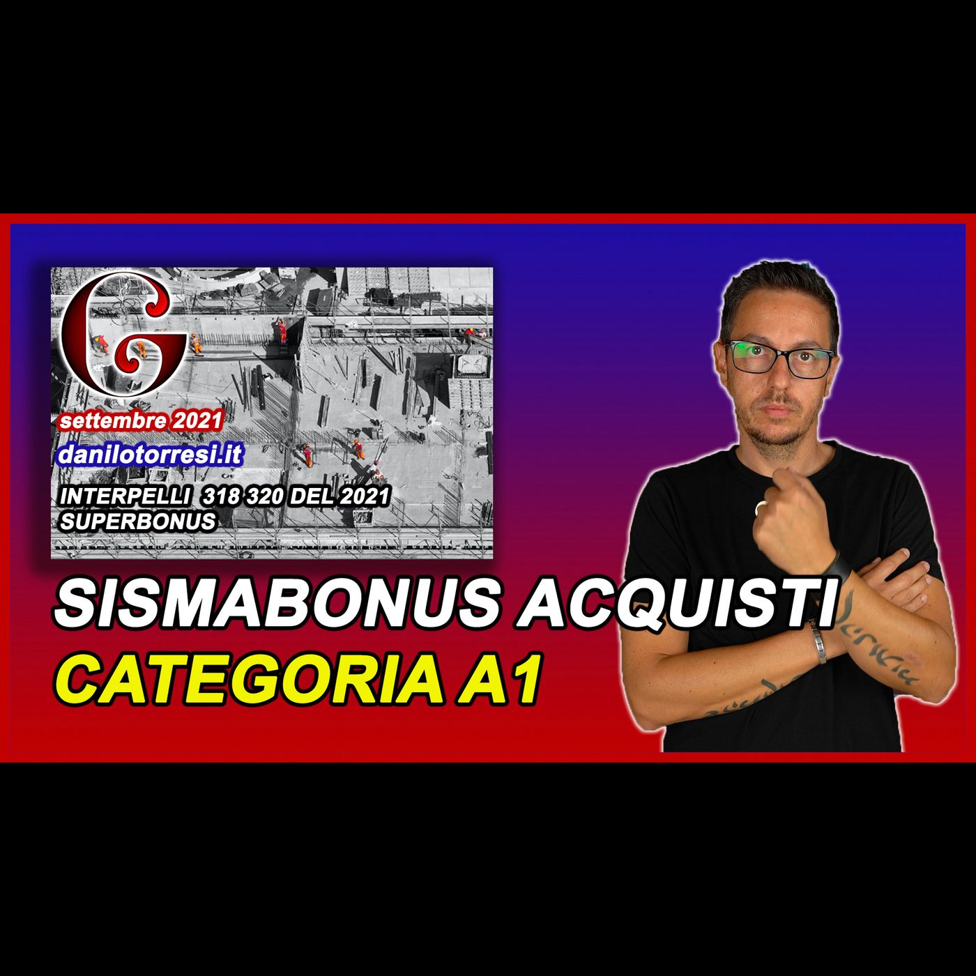 SISMABONUS ACQUISTI 110 categoria A1 e quale impresa di costruzioni episode artwork