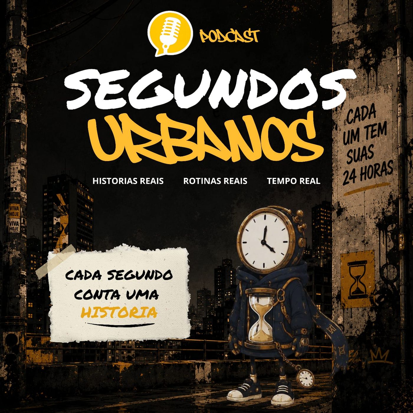Cada segundo conta uma História # 1 podcast artwork