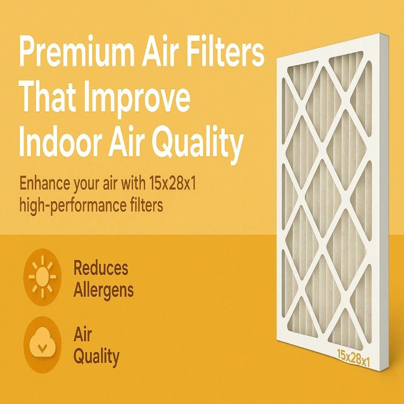 Premium 15x28x1 Air Filters That Improve Indoor Air Quality episode artwork