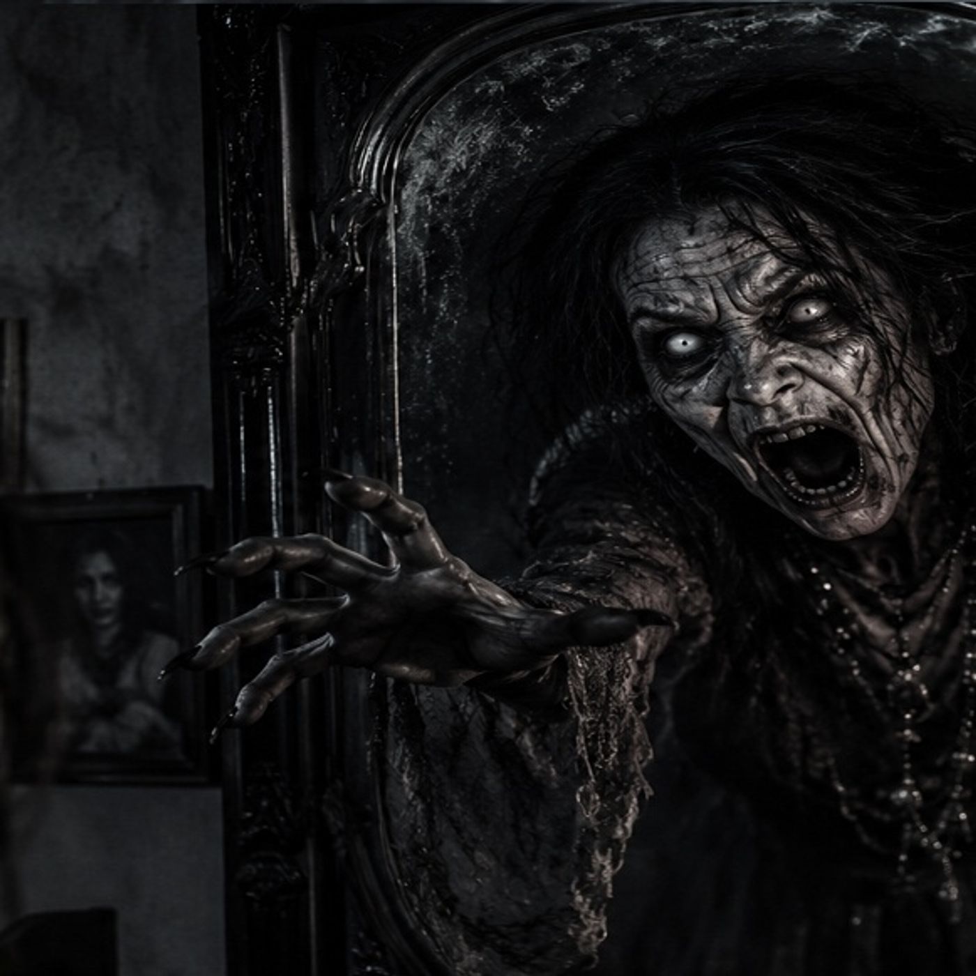 Mi Abuela Murió Y Dejó Algo Atrapado En El Espejo - Historias De Terror - REDE