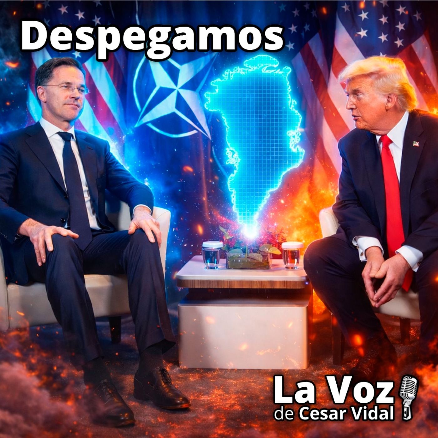 Despegamos: Cae Groenlandia, chantaje dólar, tajada IBEX, escasez de gas y electricidad IA - 22/01/26 episode artwork