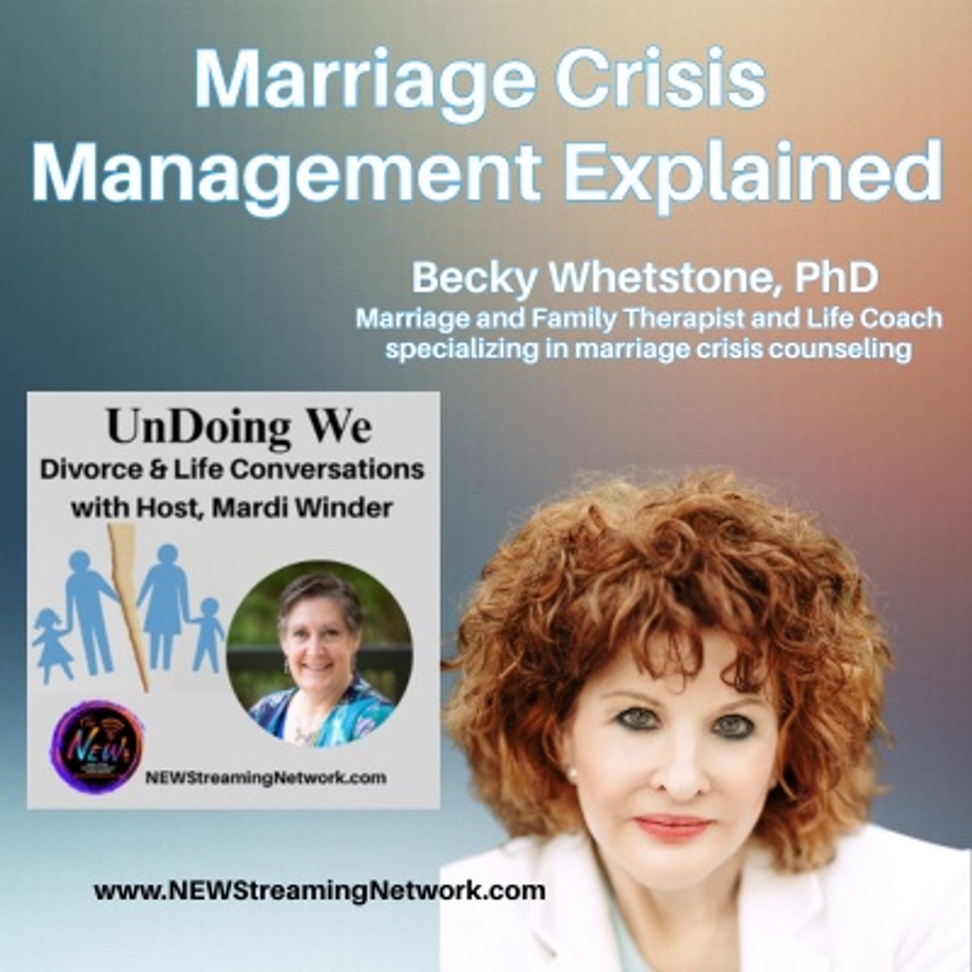 Marriage Crisis Management Explained - Dr. Becky Whetstone episode artwork