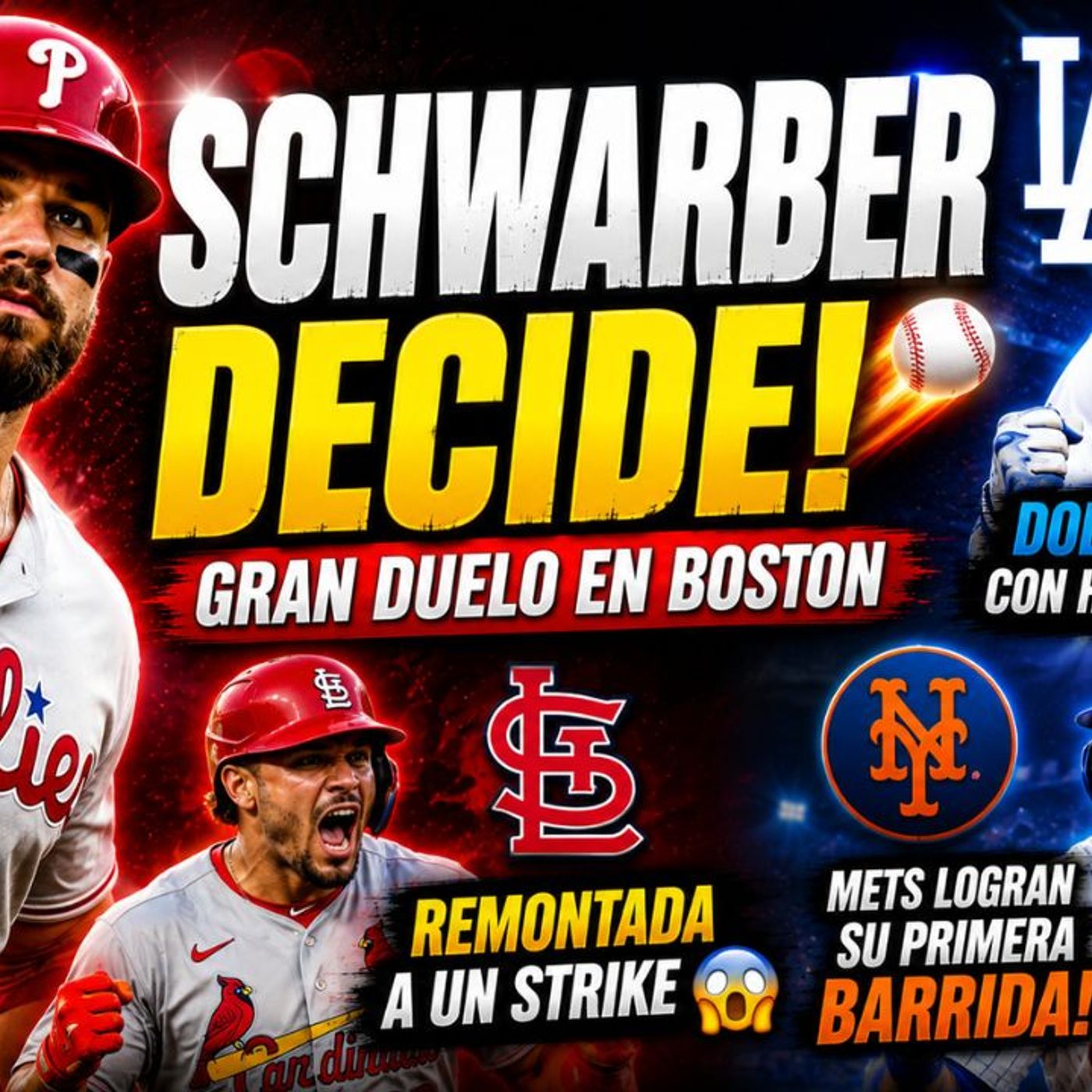 🚨 MLB EXPLOTA! Dodgers ganan y remontada de locura 🔥