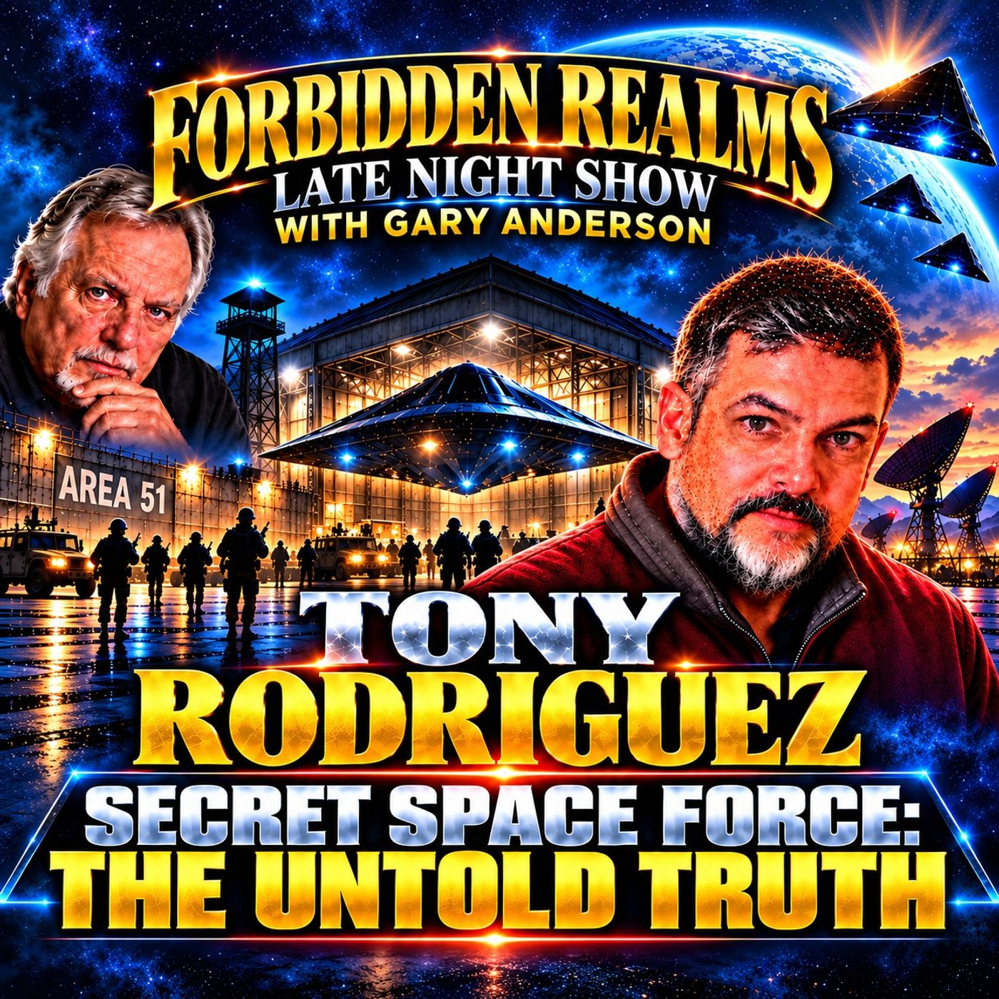 Secret Space Force The Untold Story Tony Rodriguez episode artwork