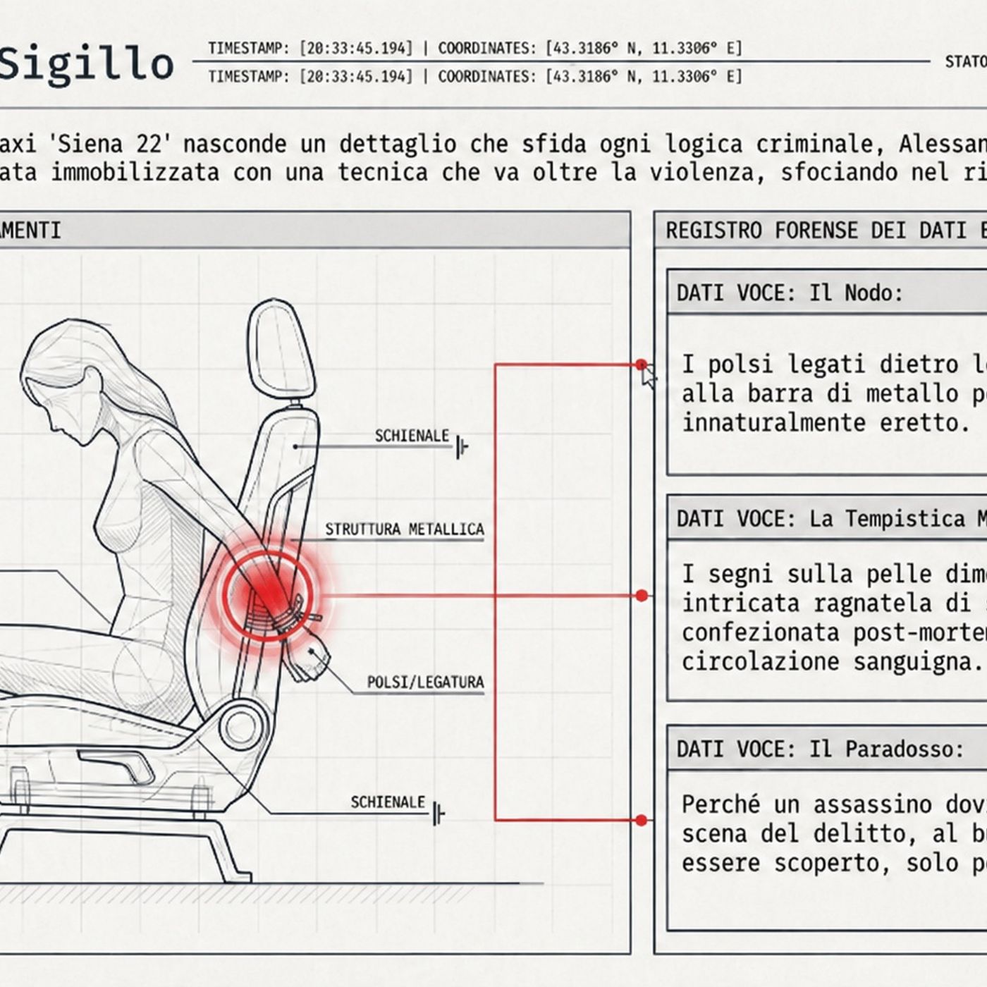 Il Podcast di Radio Bologna 24 - Il mistero dell`omicidio di Alessandra Vanni - Rapina o Rituale?- episode artwork