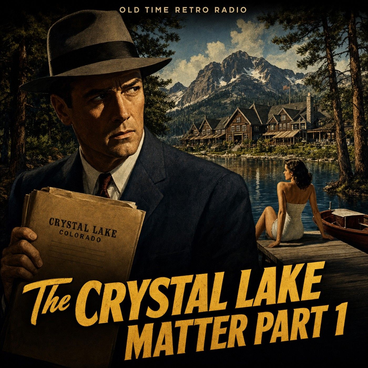 Yours Truly Johnny Dollar - "The Crystal Lake Matter Part 1" (Old Time Radio)