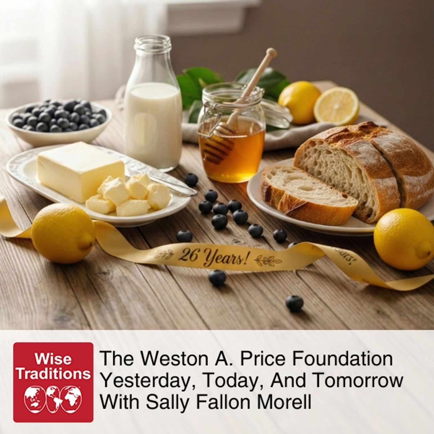 558: The Weston A. Price Foundation Yesterday, Today, And Tomorrow With Sally Fallon Morell