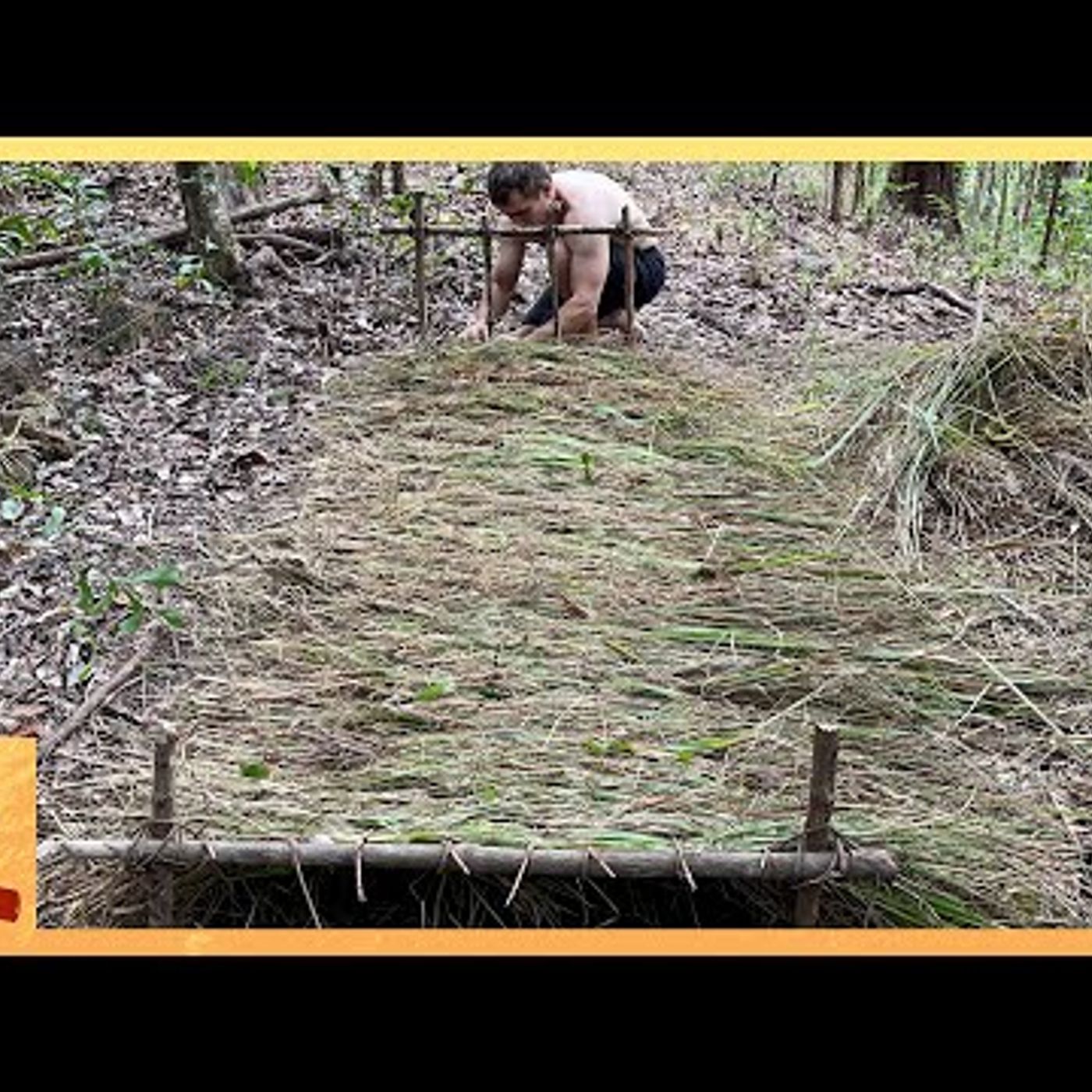 Primitive Technology: Grass mat loom episode artwork