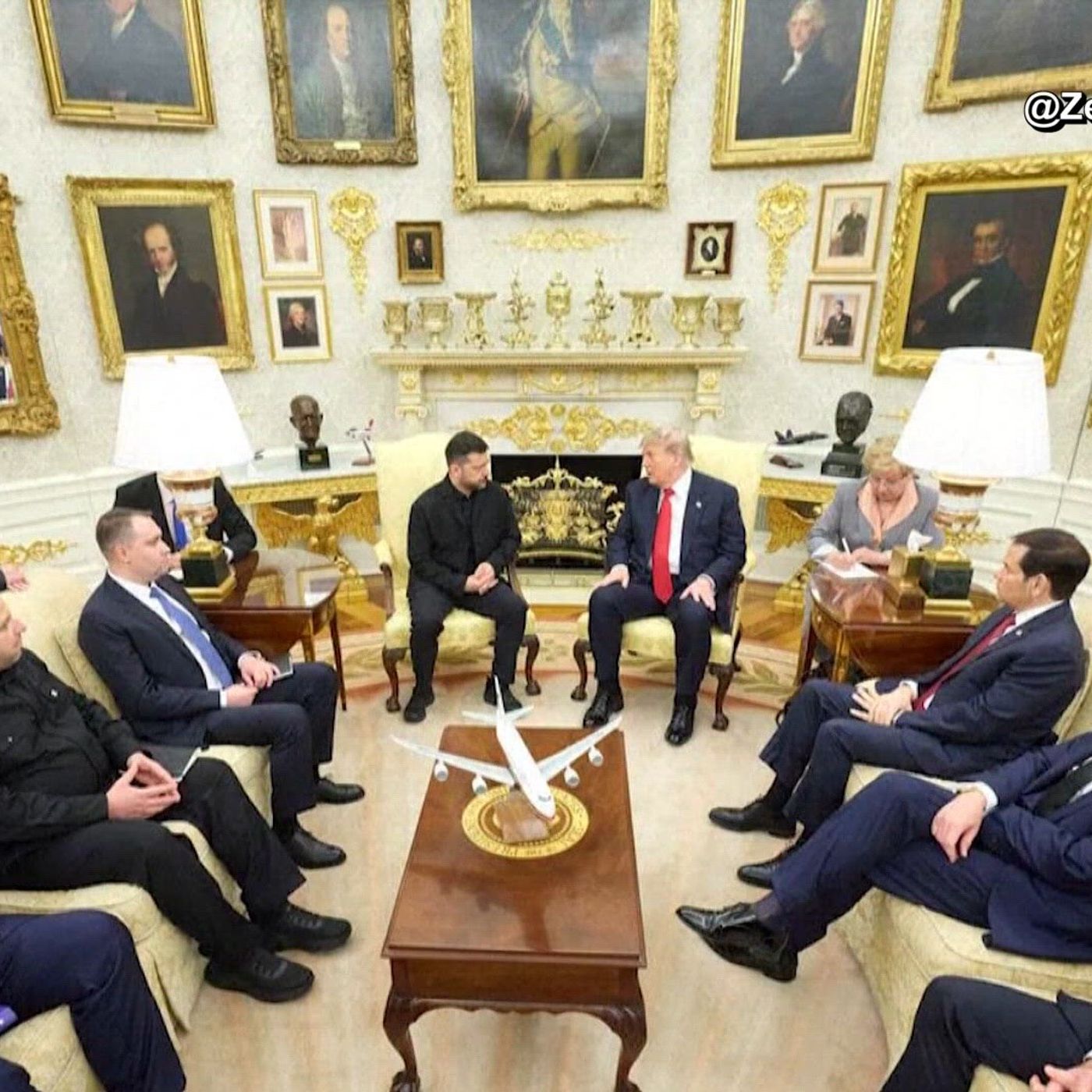 Netanyahu and Zelenskyy meet separately with Trump at the White House episode artwork