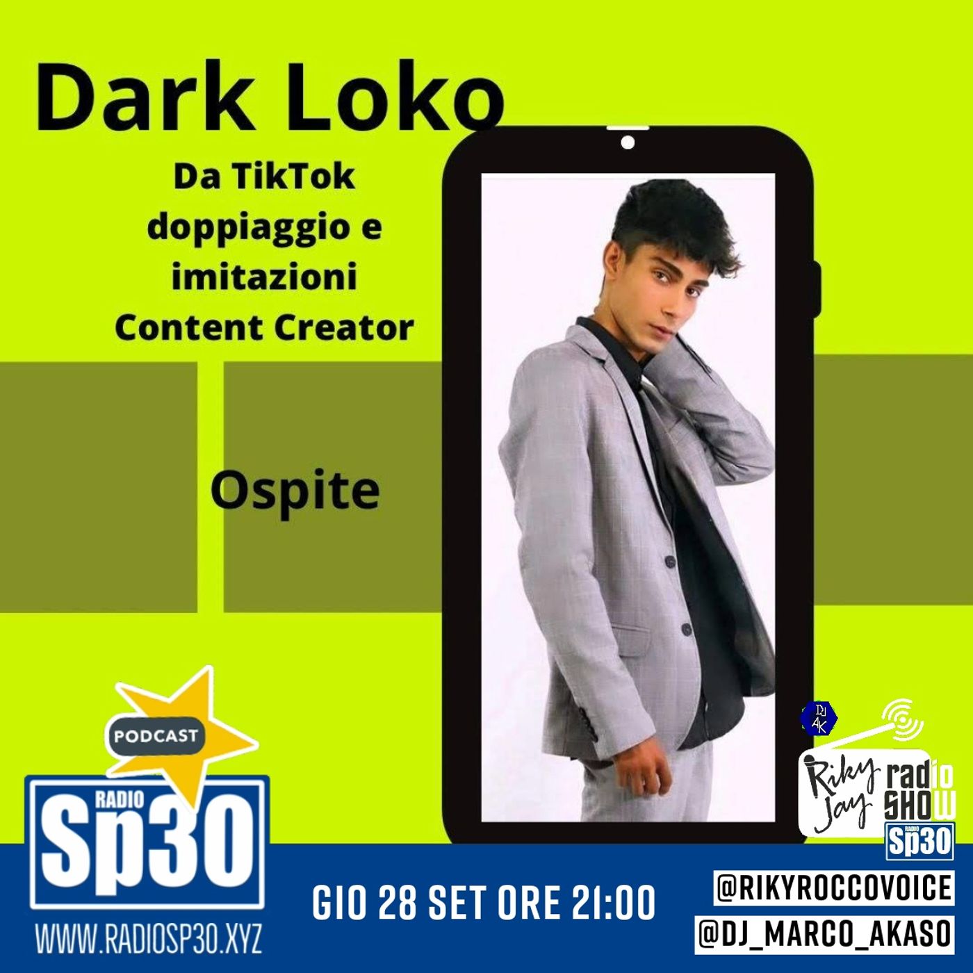 RikyJay Radio Show - ST.5 N.02 - Ospite Dark Loko episode artwork