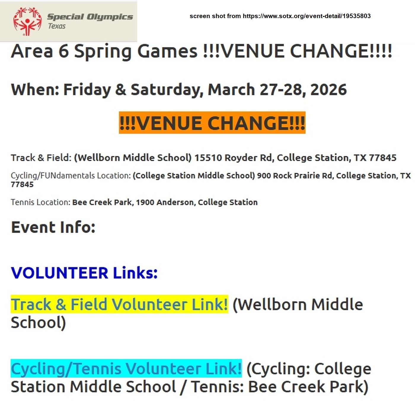 500 athletes in College Station this weekend for regional Special Olympics competition episode artwork