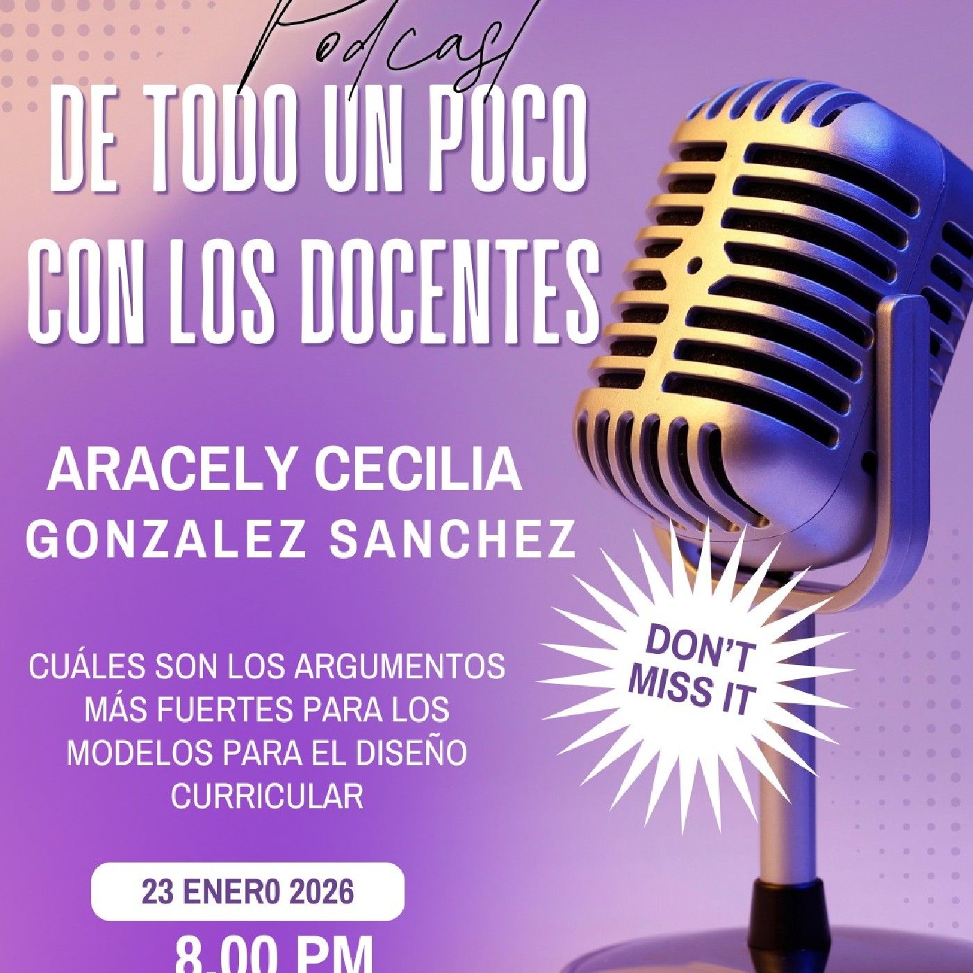 DE TODO UN POCO CON LOS DOCENTES