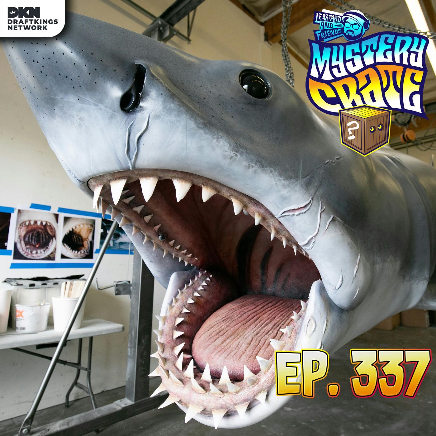 Episode Three Hundred - Thirty Seven: '"JAWS" at 50 episode artwork